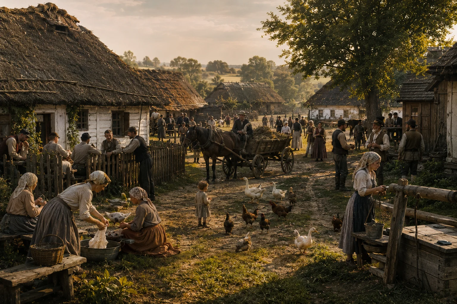 Życie codzienne naszych przodków na wsi – co mówią o nim akta