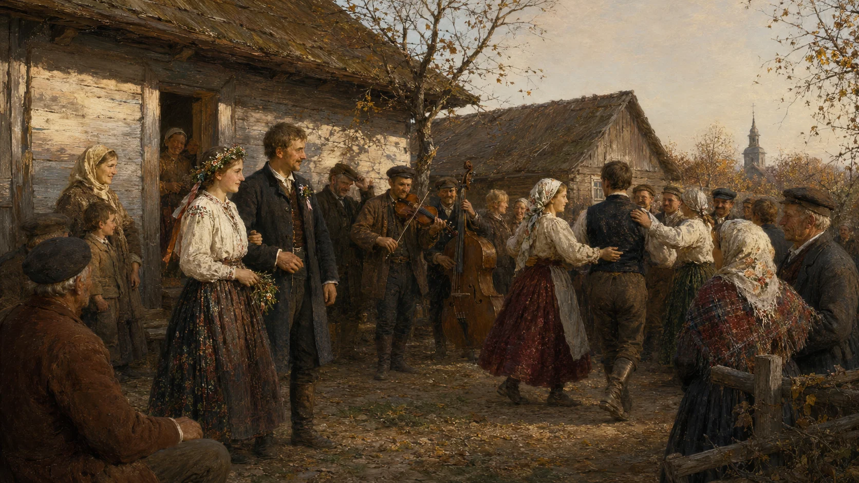 Jak wyglądał ślub na polskiej wsi 150 lat temu?